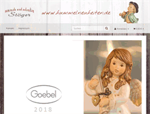Tablet Screenshot of hummelneuheiten.de